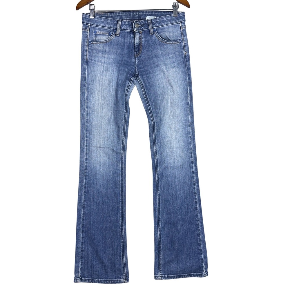 Levi's Bootcut Low Rise Flare Jeans Womens Size 28 Blue Denim Y2K‎